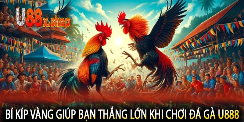 Bí Kíp Vàng Giúp Bạn Thắng Lớn Khi Chơi Đá Gà U888