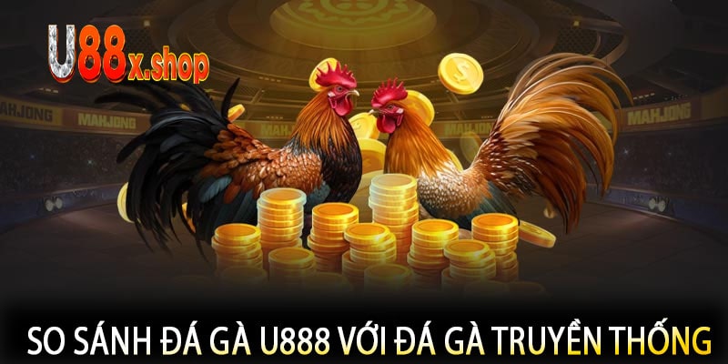 So Sánh Đá Gà U888 Với Đá Gà Truyền Thống